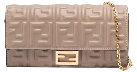 fendi continental wallet review|baguette continental wallet with chain.